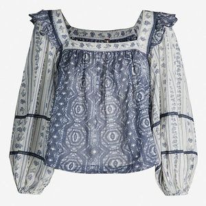 FREE PEOPLE Stroll Through the Meadow blouse